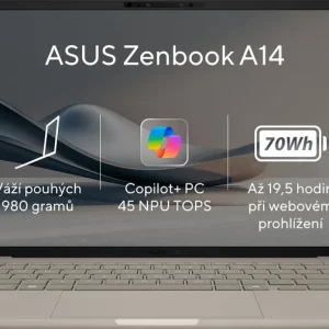 ASUS Zenbook A14 Zabriskie Beige